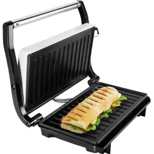 Sandwich maker & grill ECG S 1070 Panini, 700W, placi nonaderente - 
