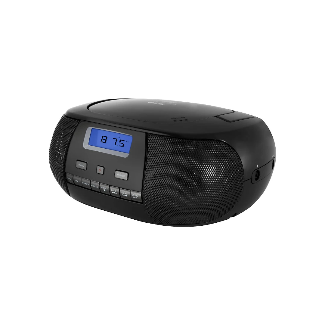Radio CD Player ECG CDR 500 negru, tuner FM cu memorie 20 de posturi - 