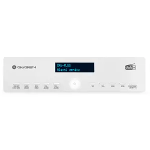 Radio de bucatarie cu DAB+ si FM GoGEN 600, 1 W, Bluetooth, LCD, ceas cu alarma - 