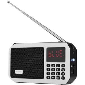 Radio portabil cu acumulator GoGEN FMP 125 BTW, FM, Bluetooth, lanterna, card - 