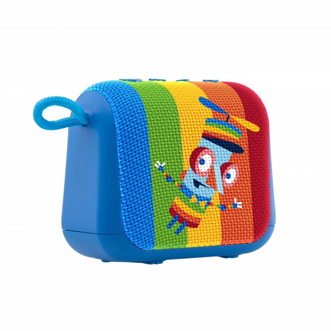 Boxa portabila pentru copii GoGEN DECKO TRIO R, 5 W, Bluetooth, IPX6, albastru - 