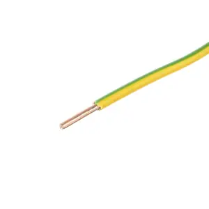 Cablu electric FY (H07V-U) 4 mmp verde/galben 10 m - Cablu electric FY (H07V-U) 4 mmp verde/galben 10 m este un cablu electric de calitate superioară, fabricat de brandul FY. Acesta are o secțiune de 4 mmp și o lungime de 10 metri. Culoarea verde/galben indică faptul că este un cablu de protecție la împământare, potrivit pentru utilizarea în instalații electrice. Este rezistent și durabil, oferind siguranță și eficiență în transmiterea curentului electric.