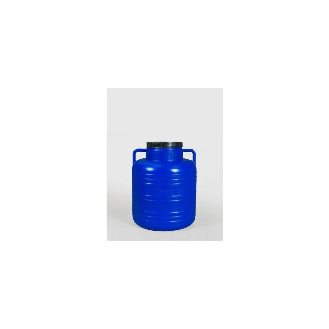 Bidon 80 litri, gura mare, cu capac prin infiletare, Sterk, Plastic Albastru - <p>Bidon 80 litri, gura mare, cu capac prin infiletare, Sterk, Plastic Albastru Cumpara bidon de 80 litri Sterk, cu gura larga  din plastic alimentar albastru de calitate si ieftin. Aceste butoaie  cu o capacitate de 80 L si dimensiuni de 46cm X 58cm H, pot fi utilizate cu scopul de a depozita diverse tipuri de lichide de exemplu apa , precum si bauturi alcoolice cum  ar fi vinul, tuica, whisky, coniac sau palinca. Este ideal pentru depozitarea alimentelor de orice fel si transportul acestora. Calitea produsului este asigurata de plasticul rezistent in timp si este usor de curatat.</p>