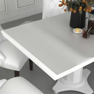 Folie de protecție masă, mat, 100 x 90 cm, PVC, 2 mm - Această protecție de masă dreptunghiulară, cu o grosime de 2 mm, este potrivită pentru mese și podele din sufragerie, camera de zi, terasă sau birou,...