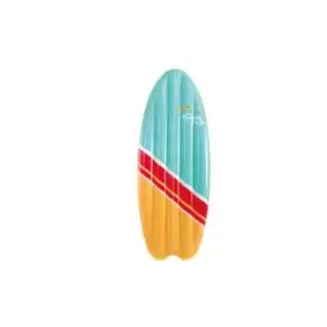 Saltea gonflabila, tip placa Surf, Intex 58152, 178 x 69 cm - Saltea gonflabila, tip placa Surf, Intex 58152, 178 x 69 cm Acest produs se potriveste perfect pentru zilele insorite de la piscina, strand sau la mare. Salteaua este in forma de placa de surf, un design foarte modern si frumos. Produsul este tip placa surf, astfel incat copilul ta se va distra de minune cu ea la piscina. Este confectionat din material de calitate, denumit PVC. Dimensiunile produsului sunt 178 x 69 cm.