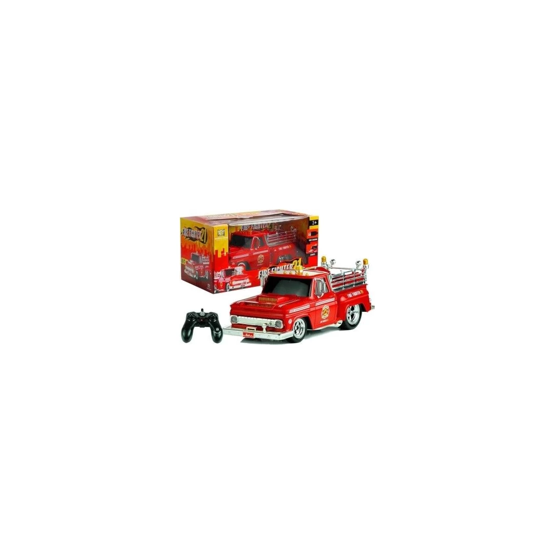 Masina de pompieri pentru copii, cu radio comanda, LeanToys, 3722 - 