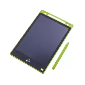 Tableta grafica LCD pentru copii, scris si desenat, 10″, 25.5 X 17.5 X 0.9 cm, Verde - 