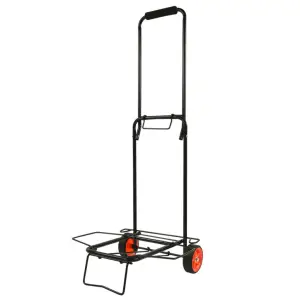 ProPlus Cărucior pliabil Basic, 30kg - Acest cărucior pliabil Basic de la ProPlus va fi un echipament ideal în transportul bagajelor sau a altor obiecte. Fabricat din oțel, acest cărucior e...