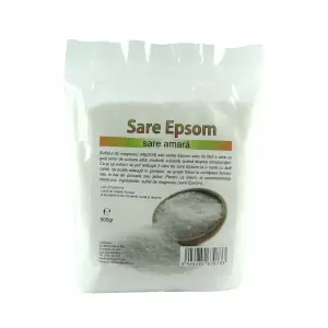 Sare epsom (sare amara), 500g - 