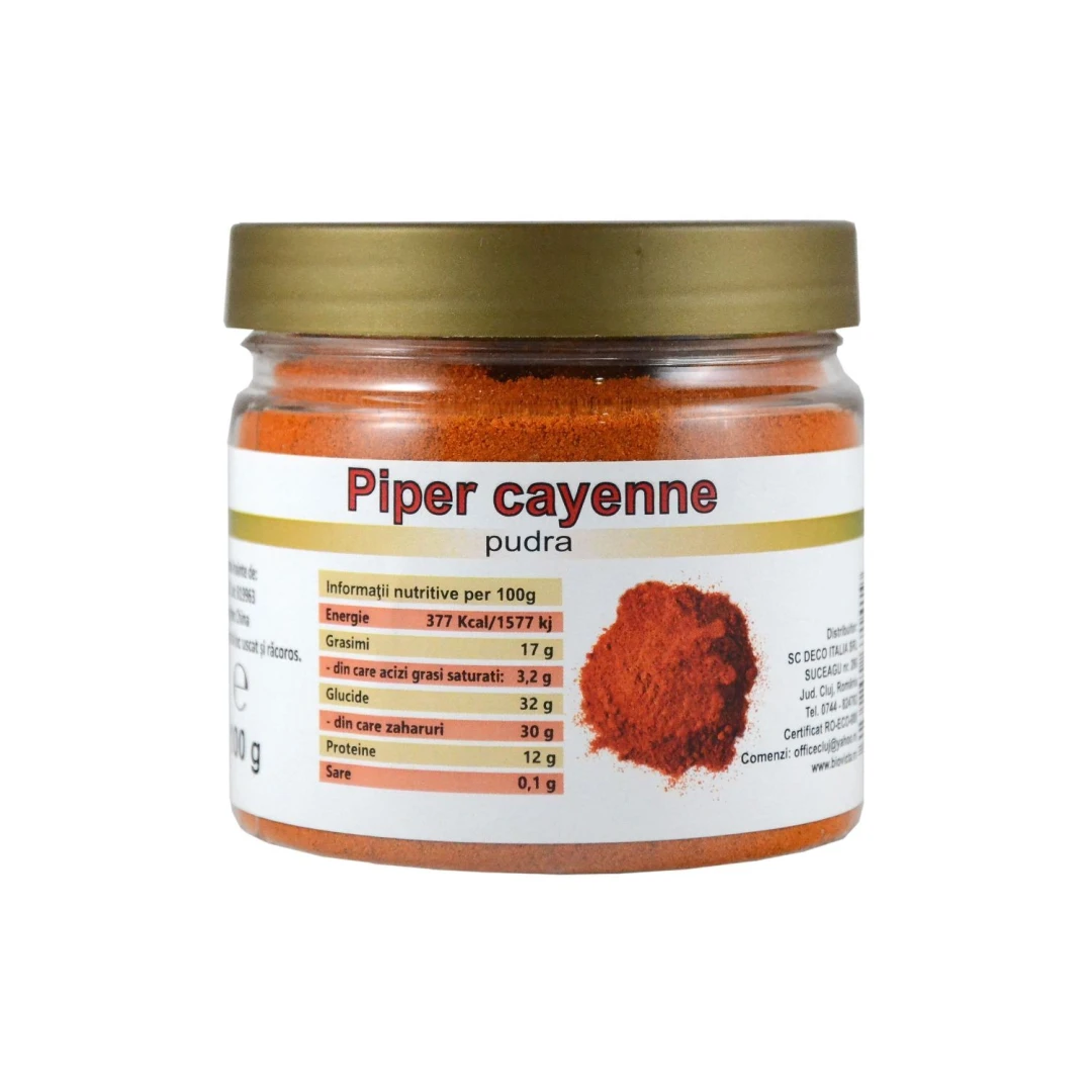 Piper Cayenne pudra, 100g - 
