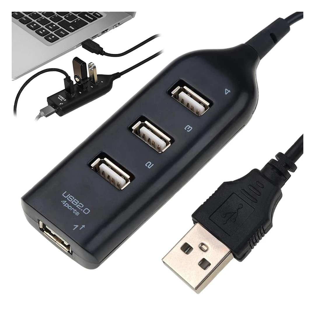 4-Port USB 2.0 /1.1 HUB - 