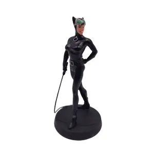 Figurina metalica IdeallStore®, Seductive Catwoman, editie de colectie, lucrat manual, 9 cm - 