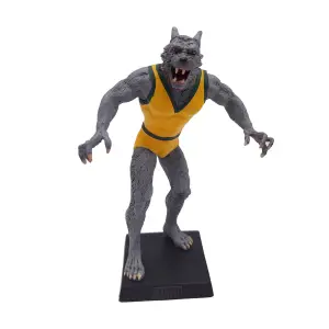 Figurina metalica IdeallStore®, Powerful Manwolf, editie de colectie, lucrat manual, 9 cm - 