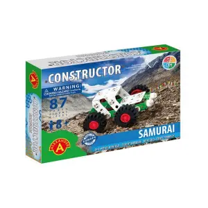 Set constructie 87 piese metalice Constructor-Samurai Offi Road, +8 ani Alexander - 