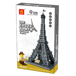 Set constructii plastic, Eiffel Tower, 978 piese - Setul de construcții plastic Eiffel Tower este perfect pentru pasionații de arhitectură și istorie. Cu cele 978 de piese incluse, veți putea recrea faimoasa turnă iconică din Paris în cel mai mic detaliu. Acest set oferă o experiență de construcție distractivă și educativă, fiind potrivit pentru toți iubitorii de puzzle-uri tridimensionale.