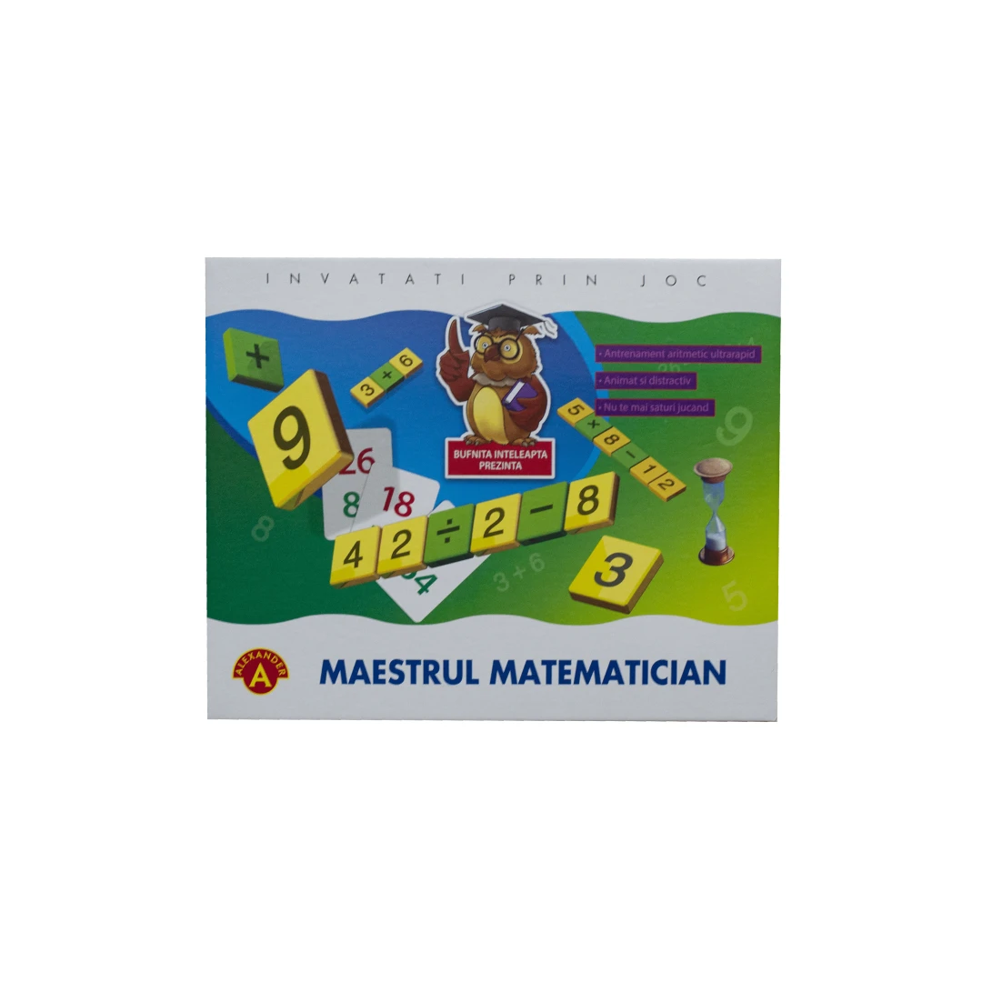 Joc "Maestrul Matematician" pentru copii si adulti in limba Romana - 