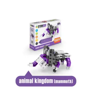 Joc educativ, ENGINO Eroii STEM - Regatul animalelor: Mamut - 