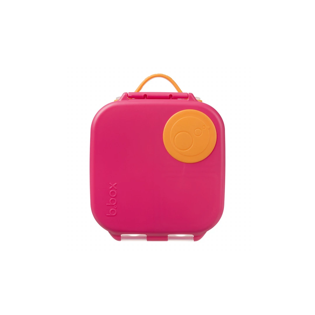 Caserolă compartimentată Mini Lunchbox, b.box, roz cu portocaliu - 