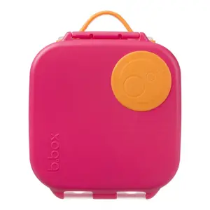 Caserolă compartimentată Mini Lunchbox, b.box, roz cu portocaliu - 