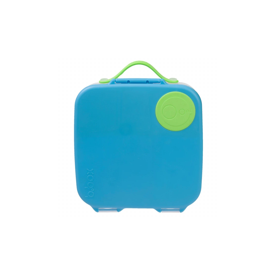 Caserolă compartimentată Lunchbox, b.box, albastru cu verde - 