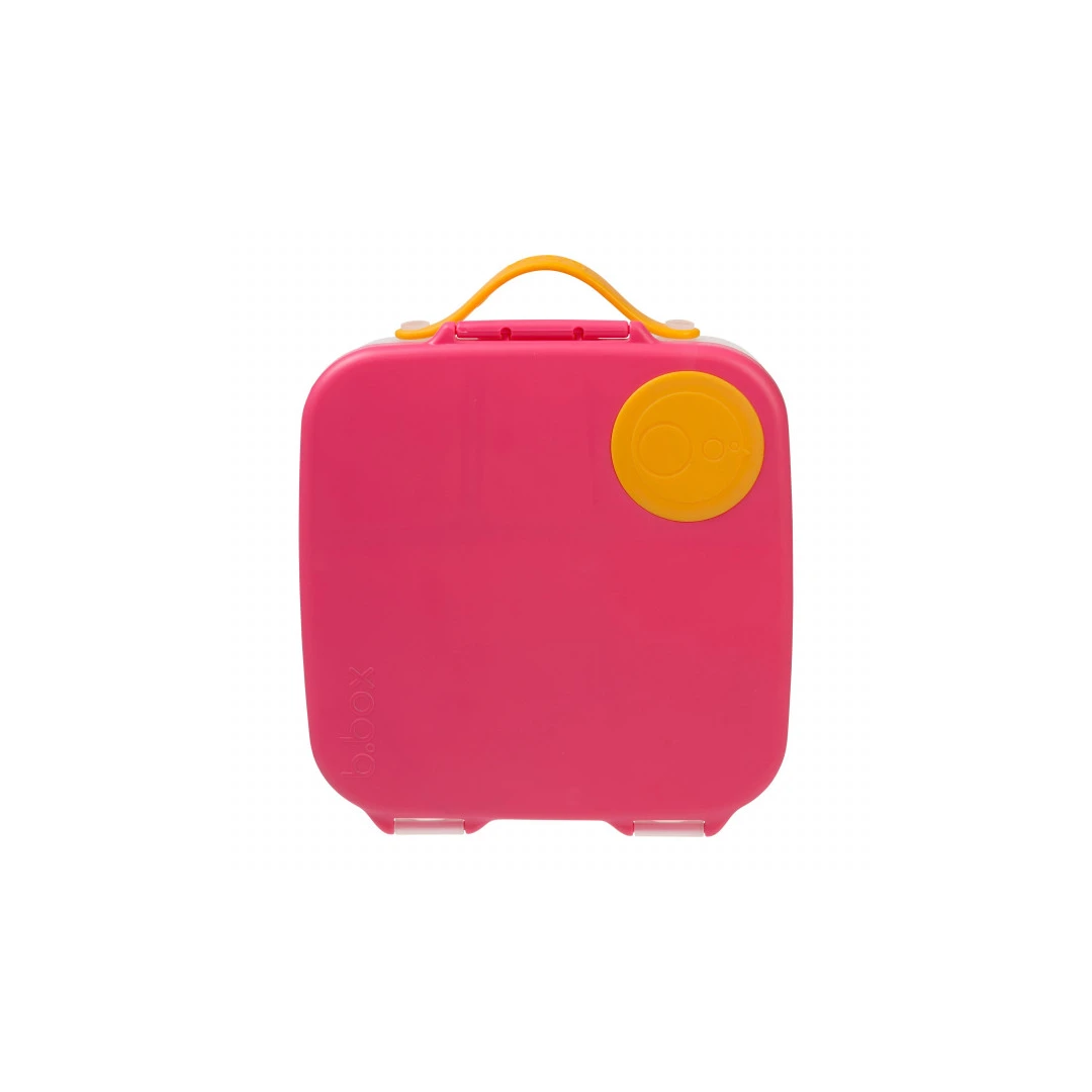 Caserolă compartimentată Lunchbox, b.box, roz cu portocaliu - 