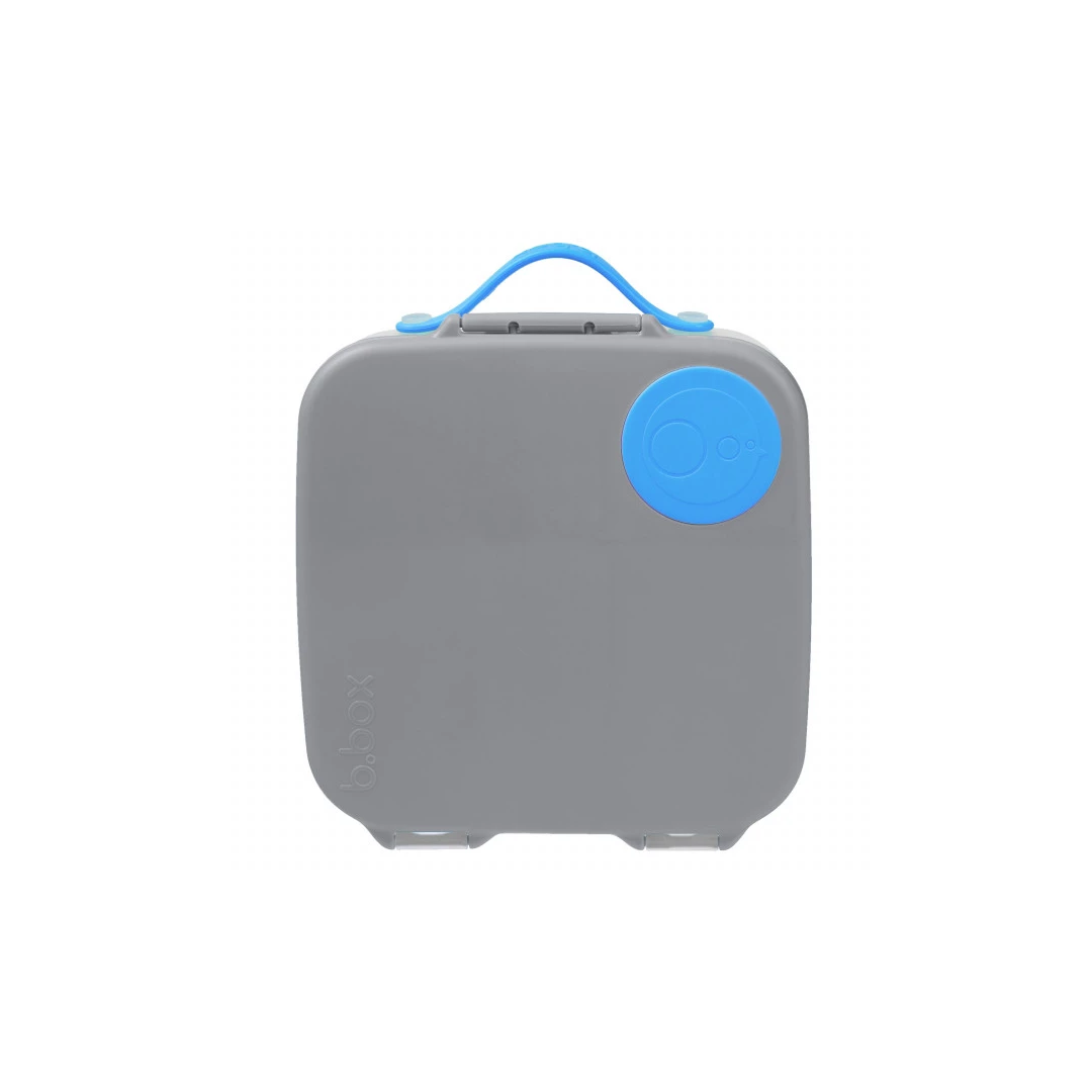 Caserolă compartimentată Lunchbox, b.box, gri cu albastru - 