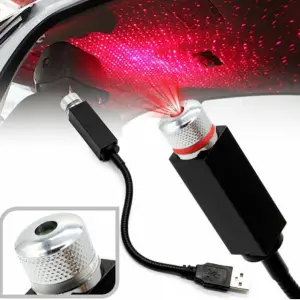 Lampa cu laser pentru plafon auto SkyLight cu alimentare USB - 