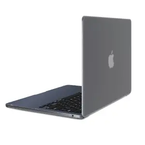 Carcasa de protectie NEXT ONE pentru MacBook Air 13 inch M2 2022, Fog Transparent - 