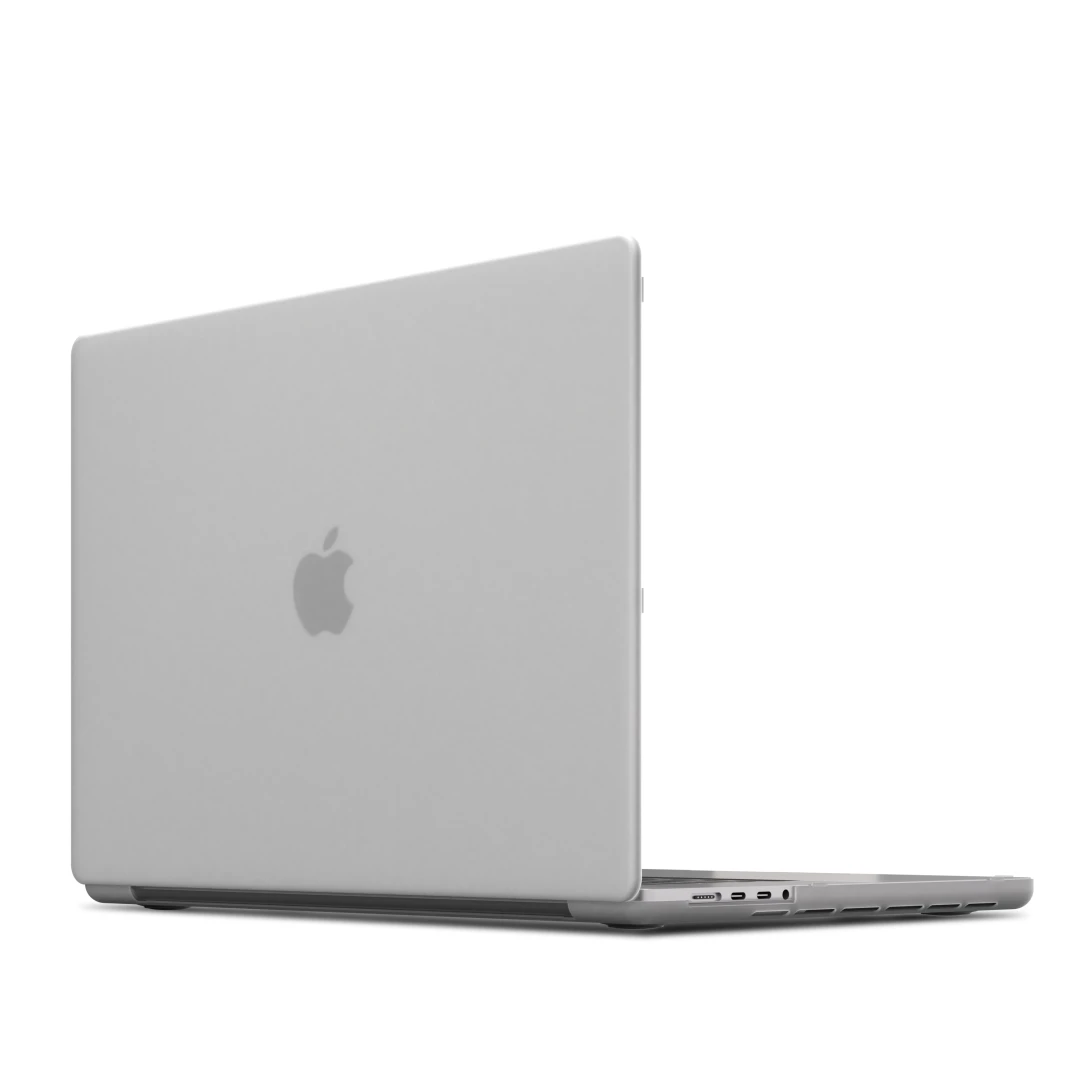 Carcasa de protectie NEXT ONE pentru MacBook Pro 14" Retina Display 2021, Fog Transparent - 