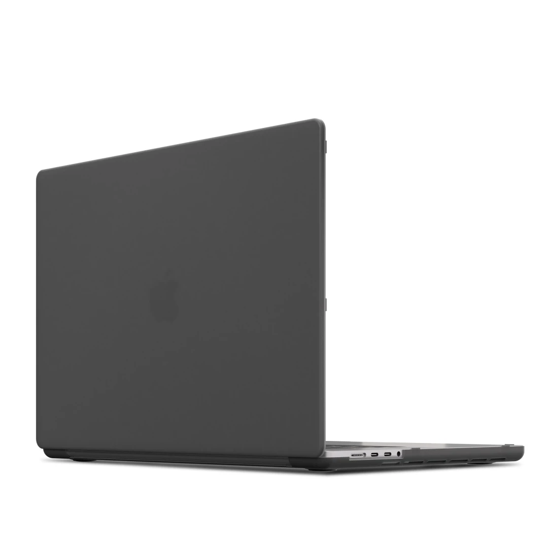 Carcasa de protectie NEXT ONE pentru MacBook Pro 14" Retina Display 2021, Smoke Black - 