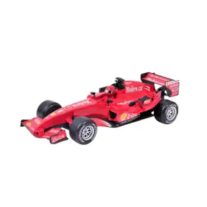 Masina Formula F1 Friction cu Sunete 1:18, Rosie, 3ani+ - Masina Formula F1 Friction cu Sunete este un jucărie perfectă pentru copiii de 3 ani. Aceasta este de culoare roșie și are un design realist, inspirat de mașinile de Formula 1. Cu funcția de fricțiune, copiii pot să o deplaseze ușor, iar sunetele adaugă o experiență interactivă și distractivă.